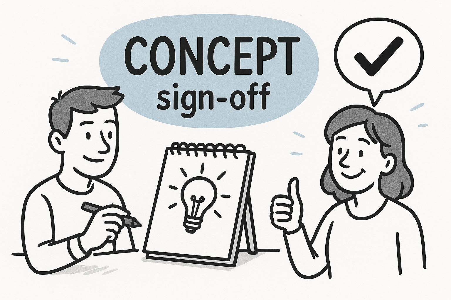 Concept sign-off